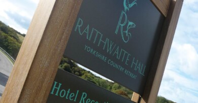 Raithwaite Hall External Sign