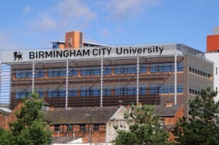 Birmingham City University External Sign