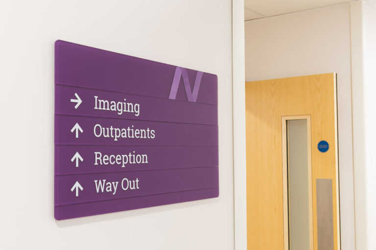 Hospital Signs | UK Signage Company | xsign