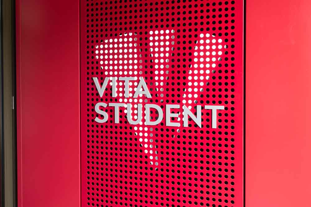 Vita Student Birmingham Internal Branding Sign
