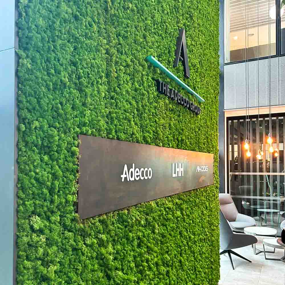 Living Wall Signage