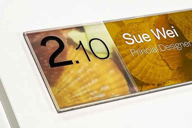 Frosted Split Folio