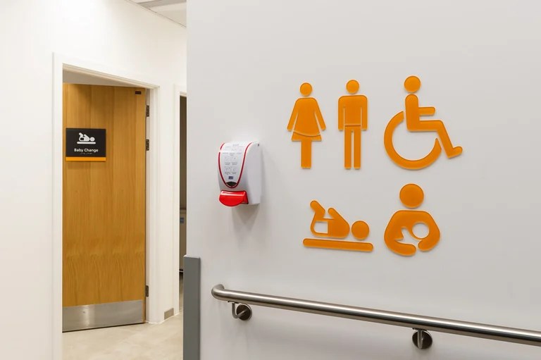 UCLH Phase 5 Toilet Signs